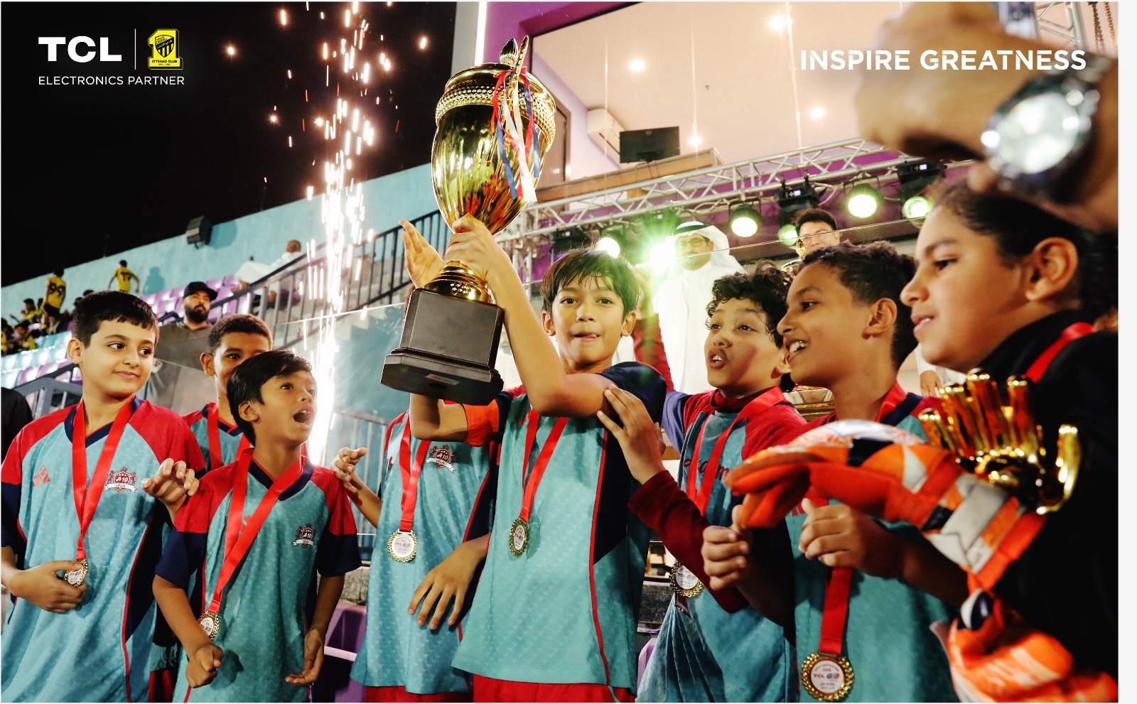 You are currently viewing TCL تختتم بطولة “نمور المستقبل” بالتعاون مع نادي الاتحاد